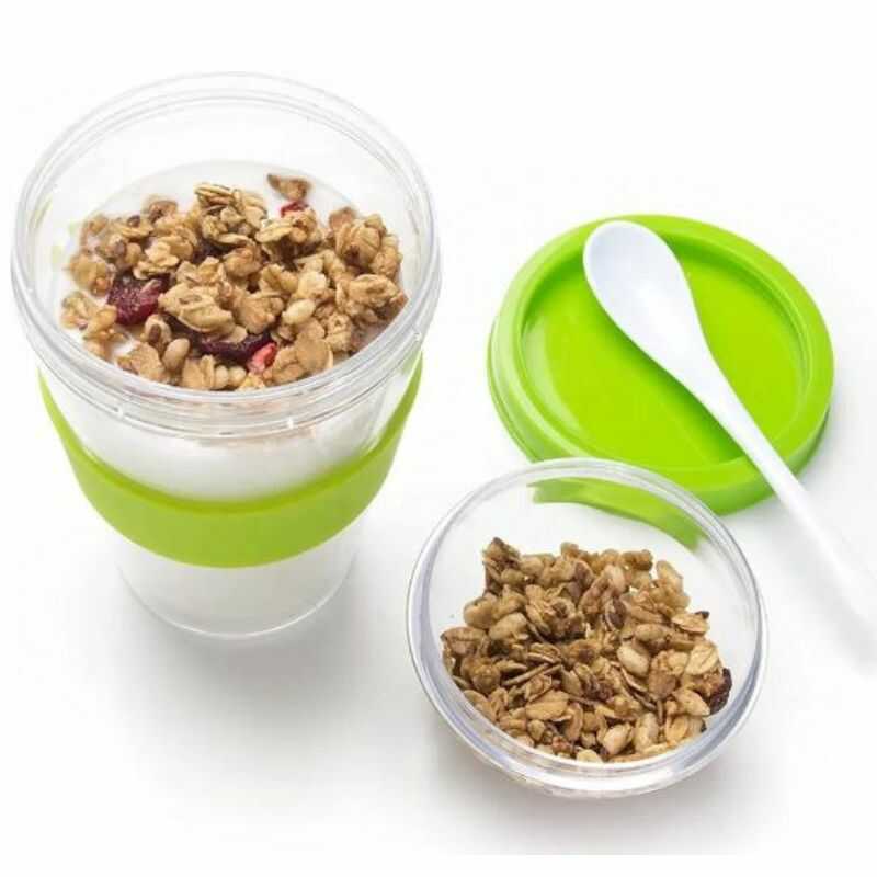 Vaso para Yogurt y Cereal