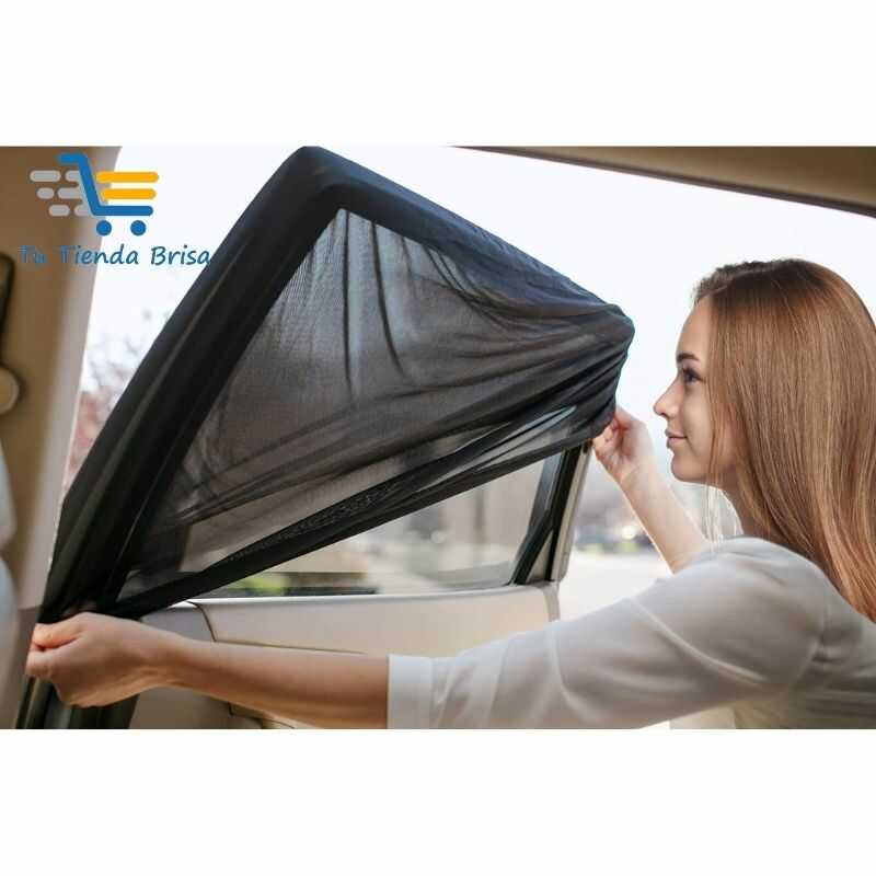 Set de 2 Tapasoles de Malla para Ventana de Auto