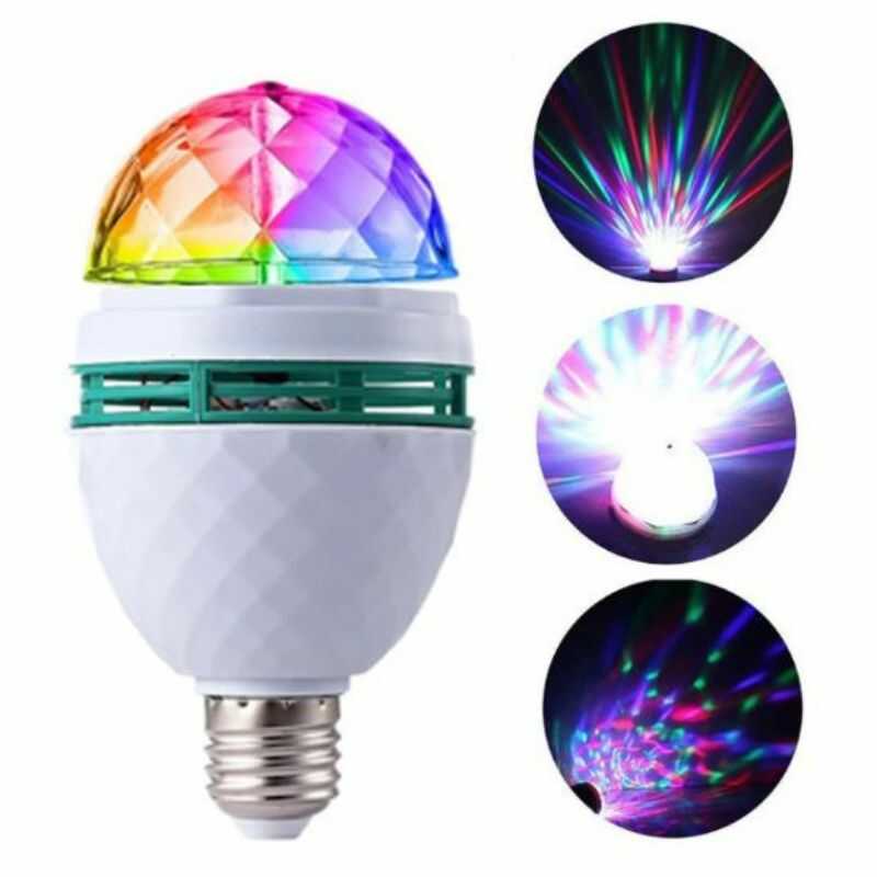 Foco Giratorio Led Multicolor